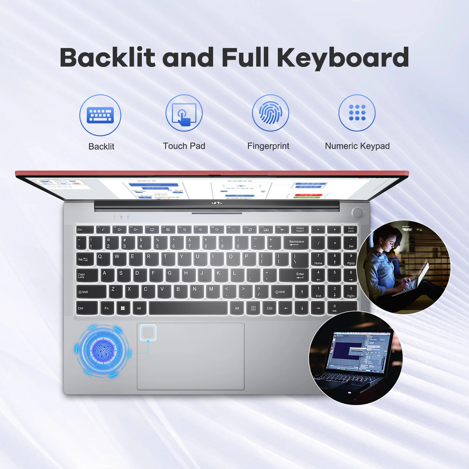 Nimo 15.6 FHD N156 I5-12450H Laptop - Image 6