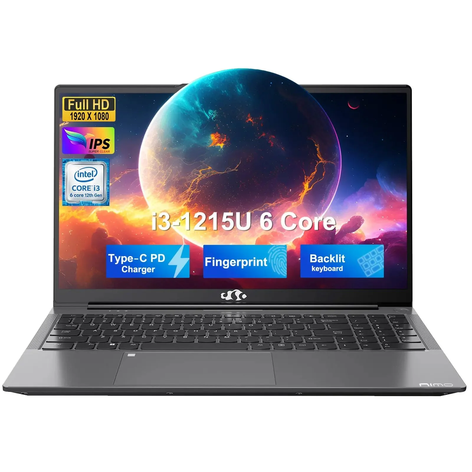 Refurbished Nimo 15.6 FHD N154 I3-1215U Laptop - Image 9