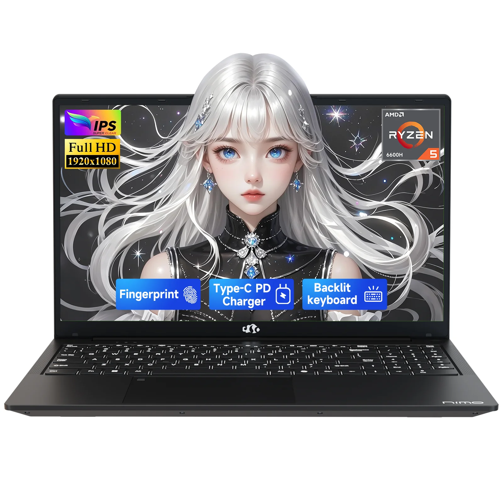 Nimo 15.6 N153 FHD R5 6600H Laptop - Image 27