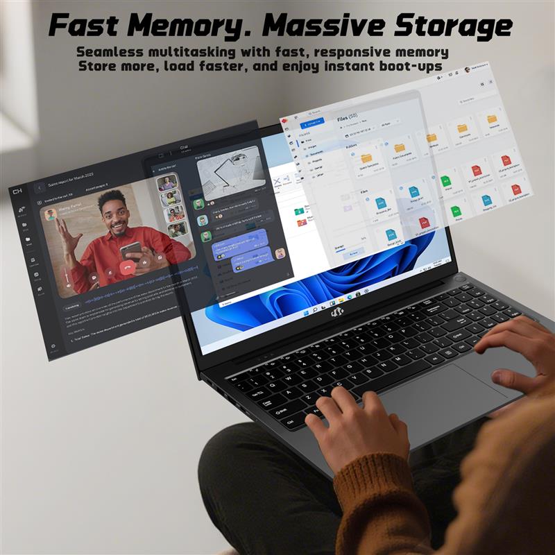 Nimo 17.3" N176 FHD Intel-N100 Student Laptop - Image 6