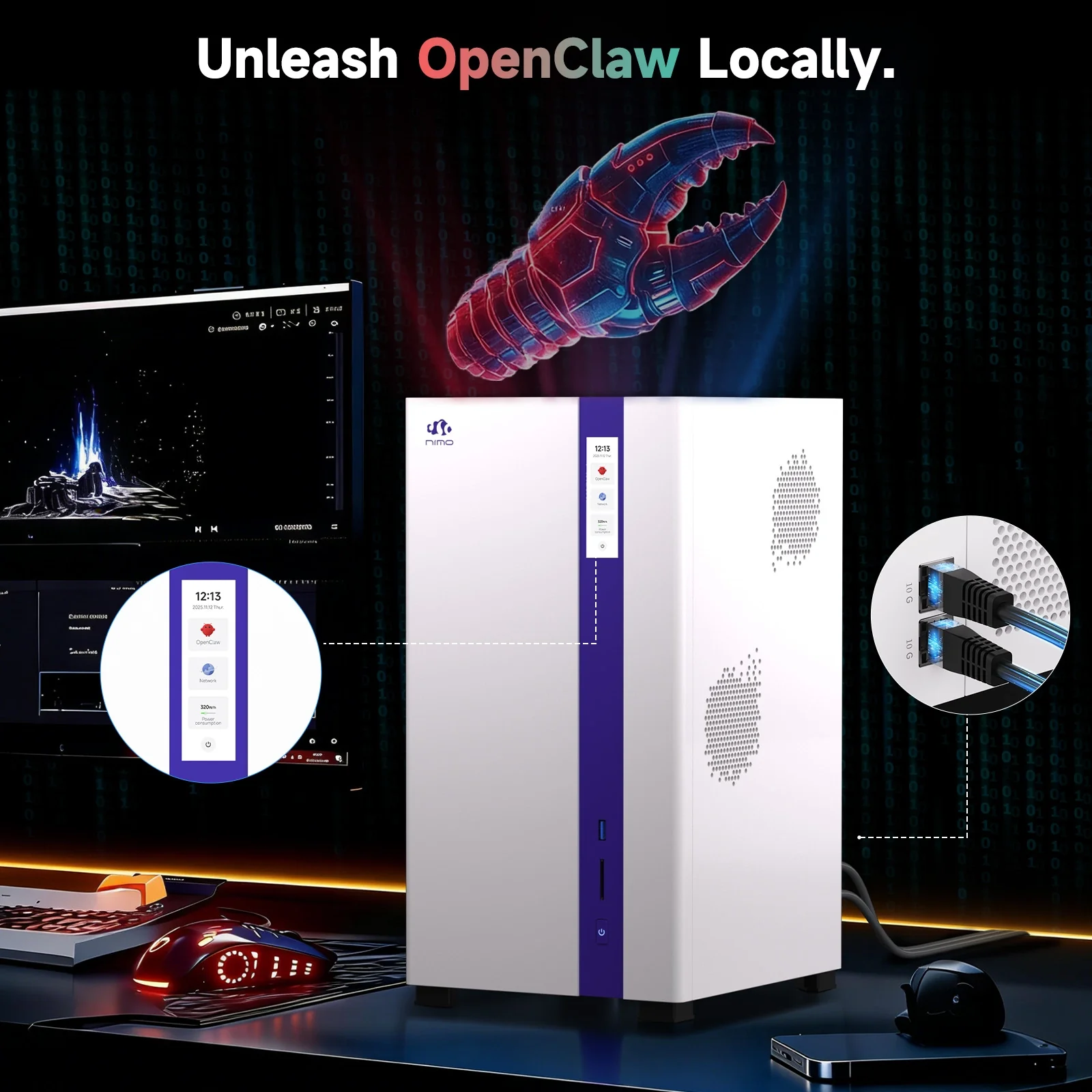 Pre-Sale - Nimo Nexus Pro - Local AI Agent Workstation & NAS Capabilities - Image 4