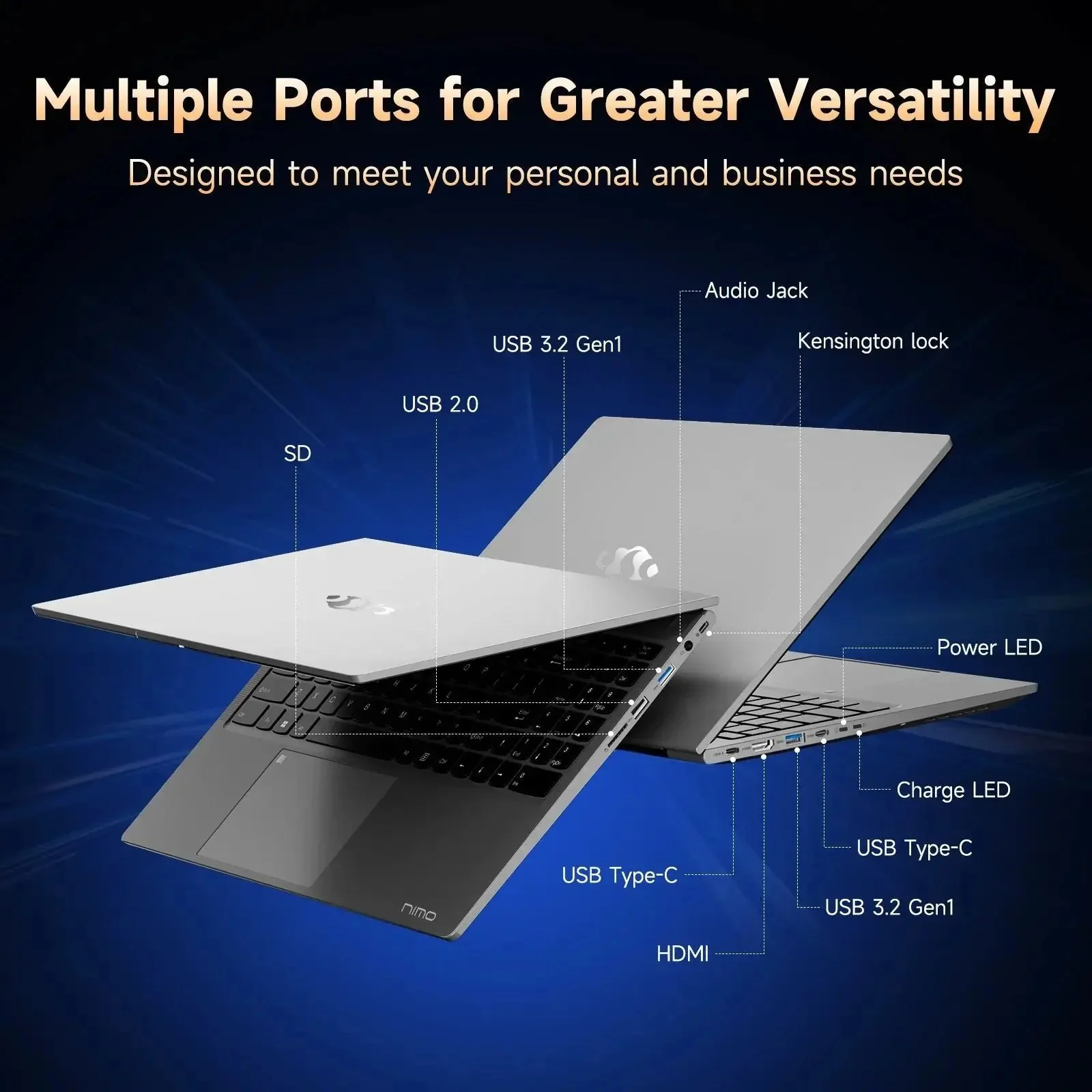 Refurbished Nimo 17.3 FHD N172 AMD R9-6950H Laptop-Grade A - Image 20